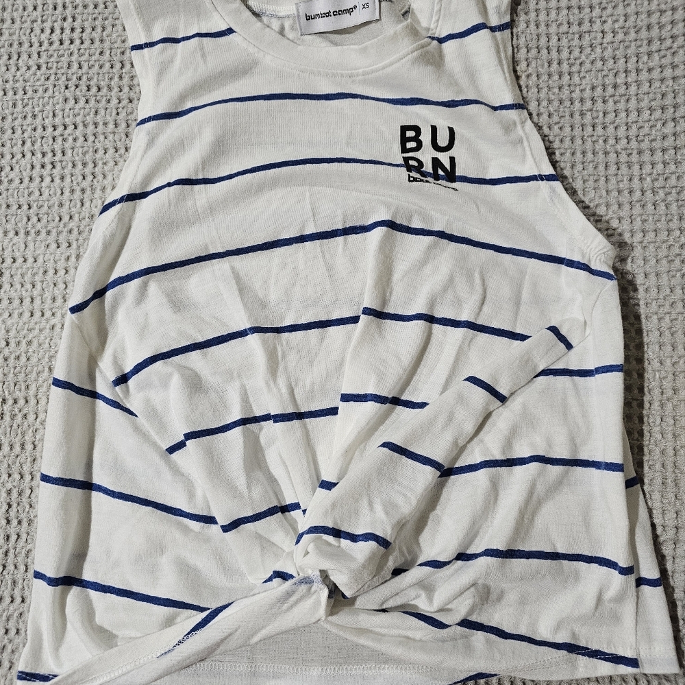 Burn Boot Camp crop tank